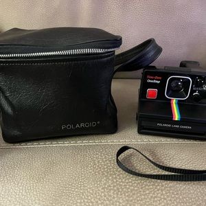 Polaroid Time Zero One Step Land Camera & Camera Bag